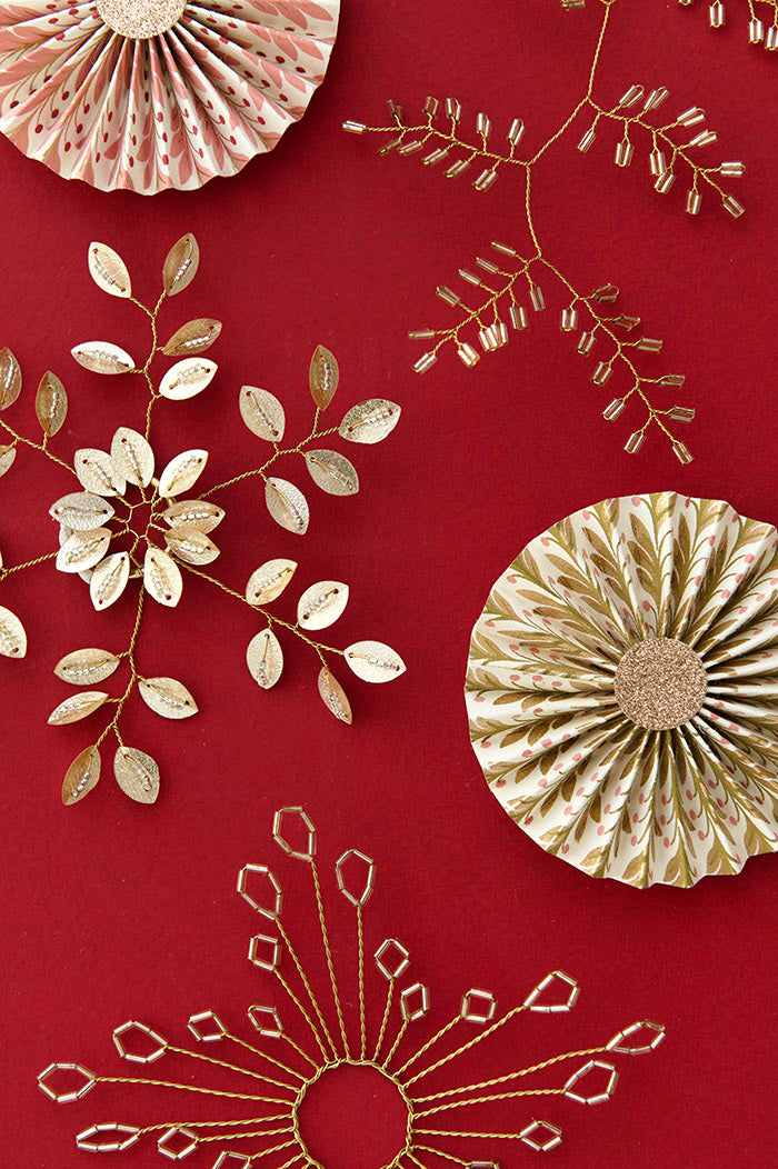 Ornament Clio Champagne Star