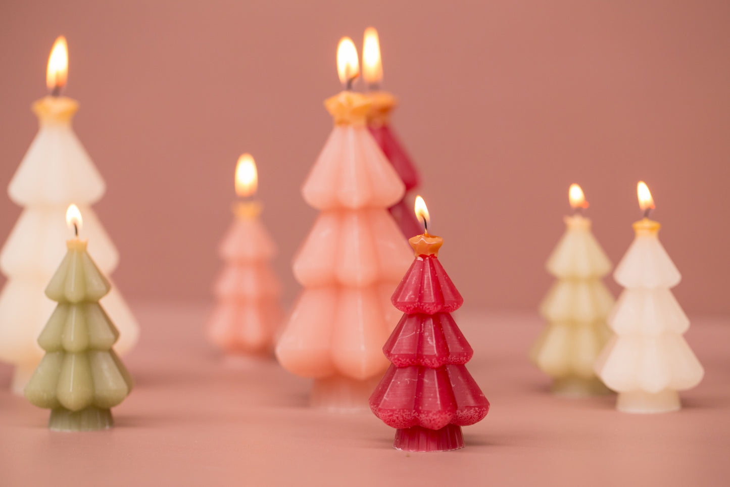 Kerstboomkaars met ster