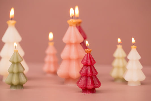 Kerstboomkaars met ster