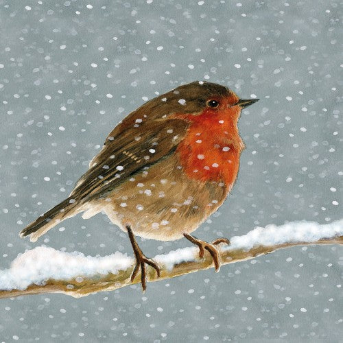 Servetten Snow is falling